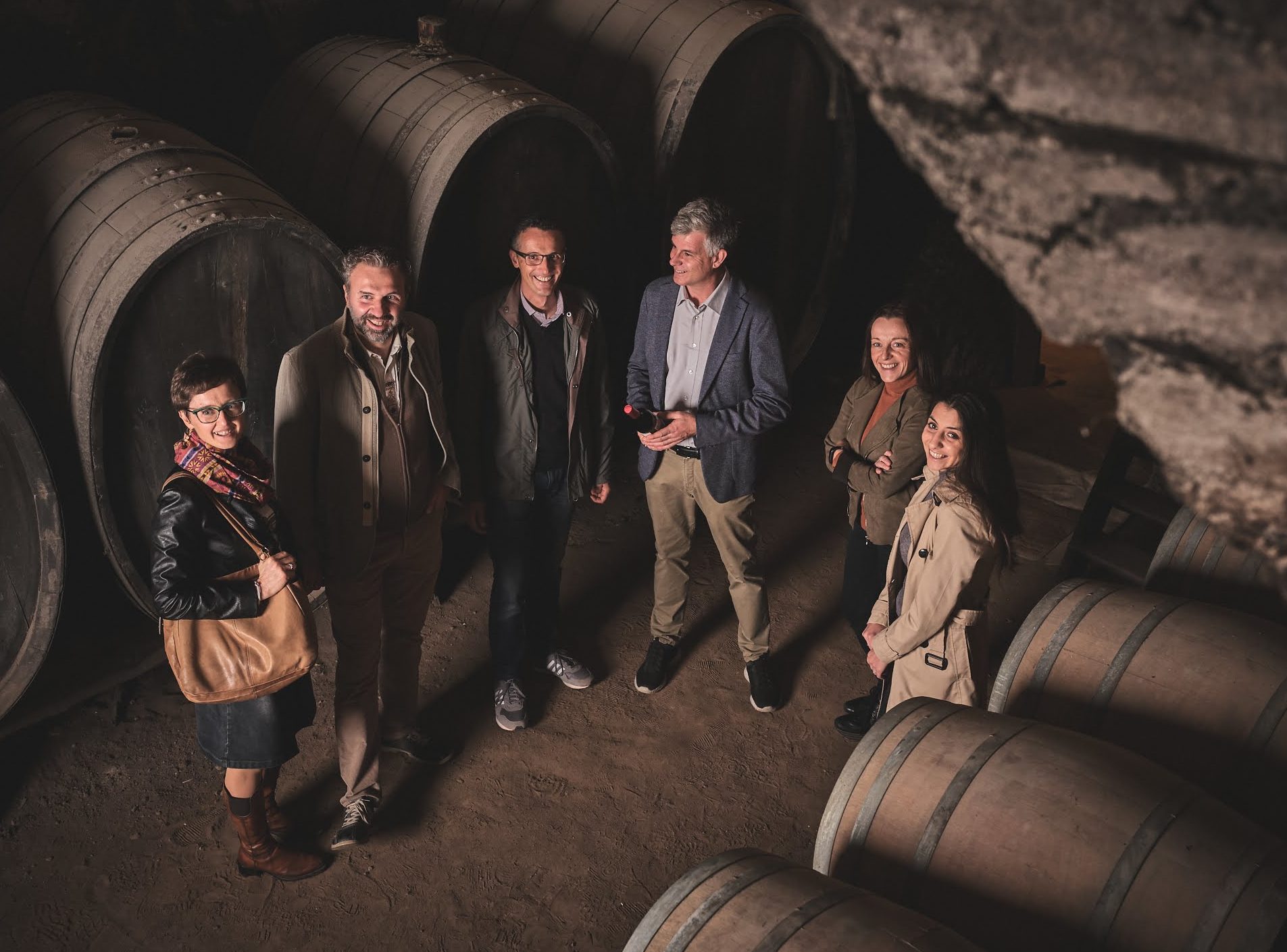 bottaia della cantina Barone a Prato, Segonzano, T